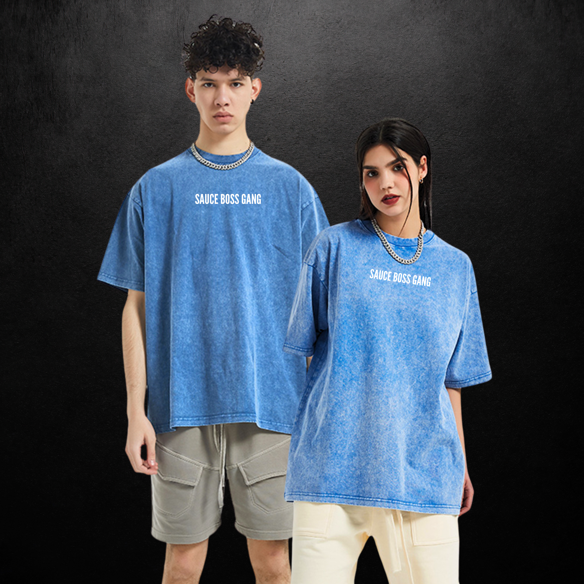 Fade wash mission t-shirt-effortless street style (Unisex)