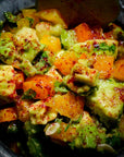 Guacamole with Sauce Boss Gang hibiscus ghost pepper seasoning .