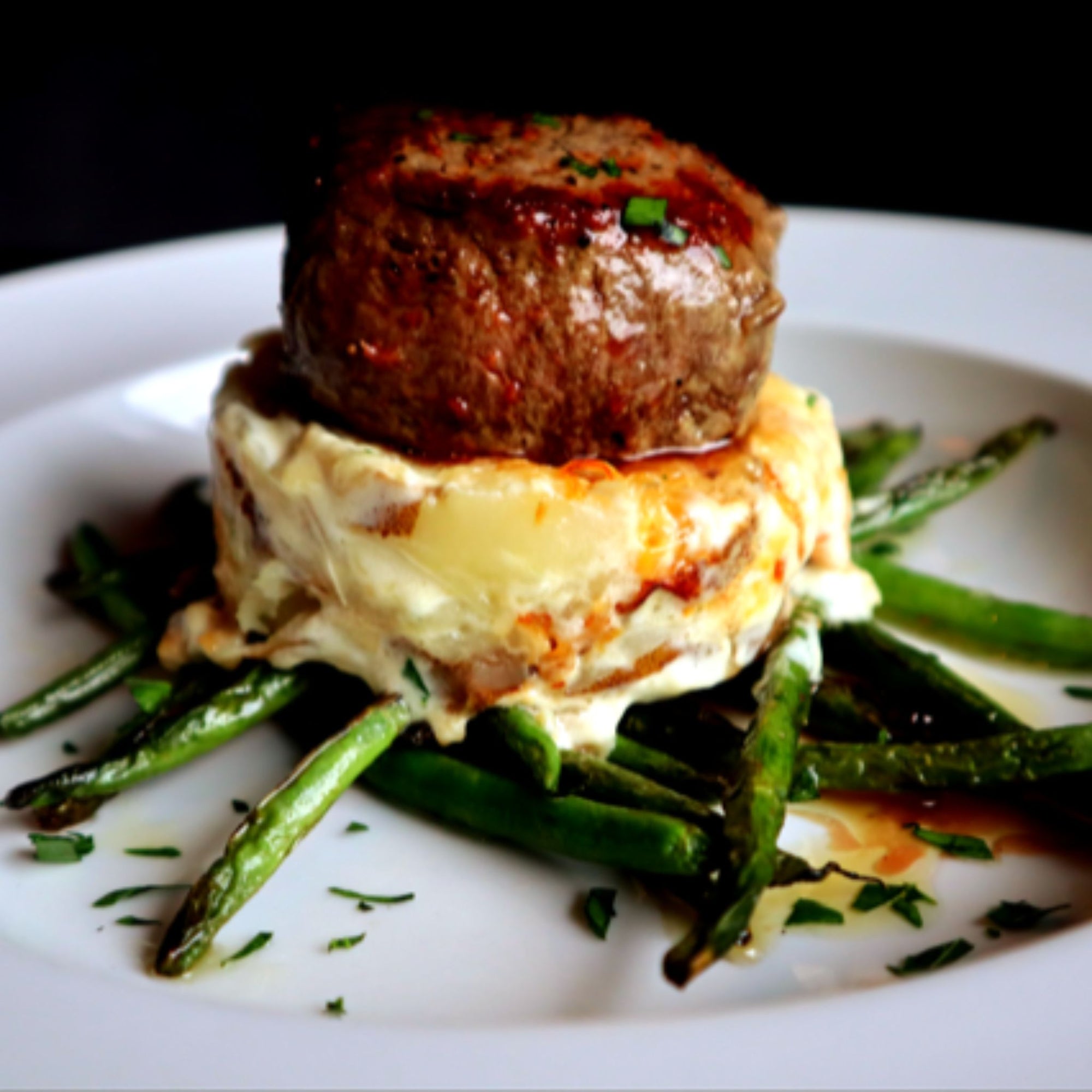 Sauce Boss Gang "Habanero Crushed Pepper" Seasoning on a filet mignon.