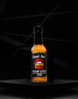 Sauce Boss Gang "Liquid Gold" hot sauce front view.